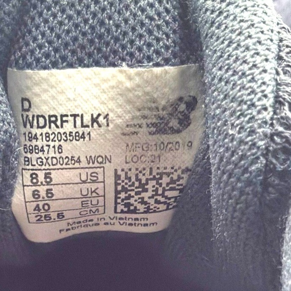 New Balance Drift Running‎ Shoes Womens 8.5 Grey Rose Gold WDRFTLK1 Sneakers - Picture 5 of 7